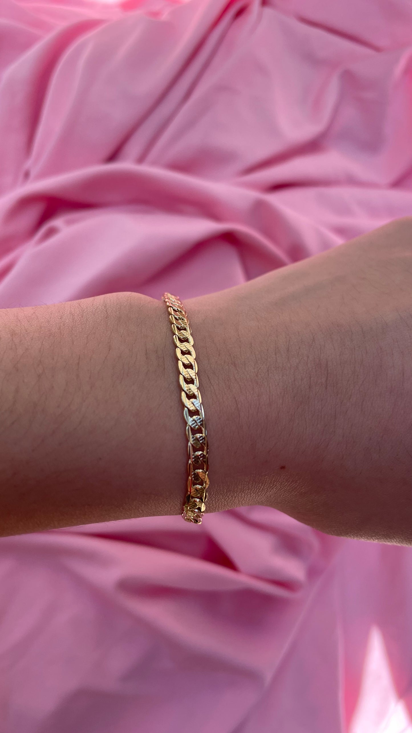 Curb baby bracelet